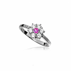 SOFIA stříbrný prsten květ AEAR4169Z,PZ/R