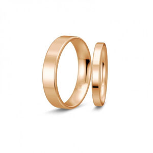 BREUNING zlaté snubní prsteny BR48/50111RG+BR48/50112RG