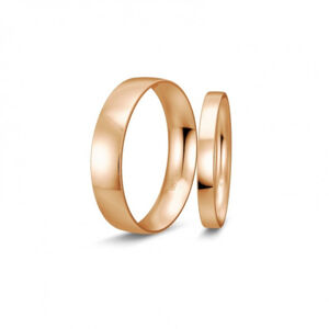 BREUNING zlaté snubní prsteny BR48/50113RG+BR48/50114RG