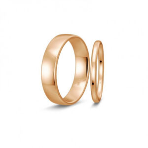 BREUNING zlaté snubní prsteny BR48/50117RG+BR48/50118RG