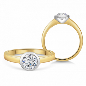 SOFIA DIAMONDS zlatý zásnubní prsten s diamantem 0,70 ct BDRB00160YG
