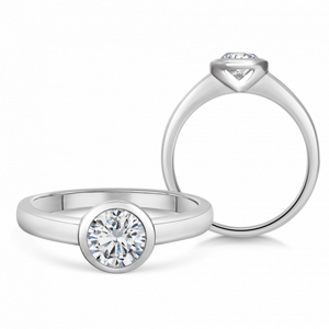 SOFIA DIAMONDS zlatý zásnubní prsten s diamantem 0,70 ct BDRB00160WG