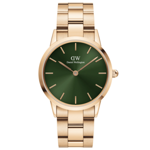 DANIEL WELLINGTON dámské hodinky Iconic Link Emerald DW00100419