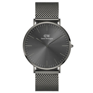 DANIEL WELLINGTON pánské hodinky Classic Mesh Graphite DW00100630