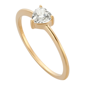 ESPRIT stříbrný prsten se srdíčkem ESRG016212xx